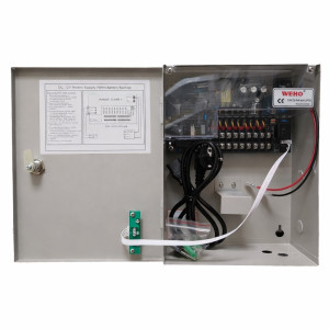 9 канален захранващ блок с UPS функция 150W 12V-12,5A-UPS