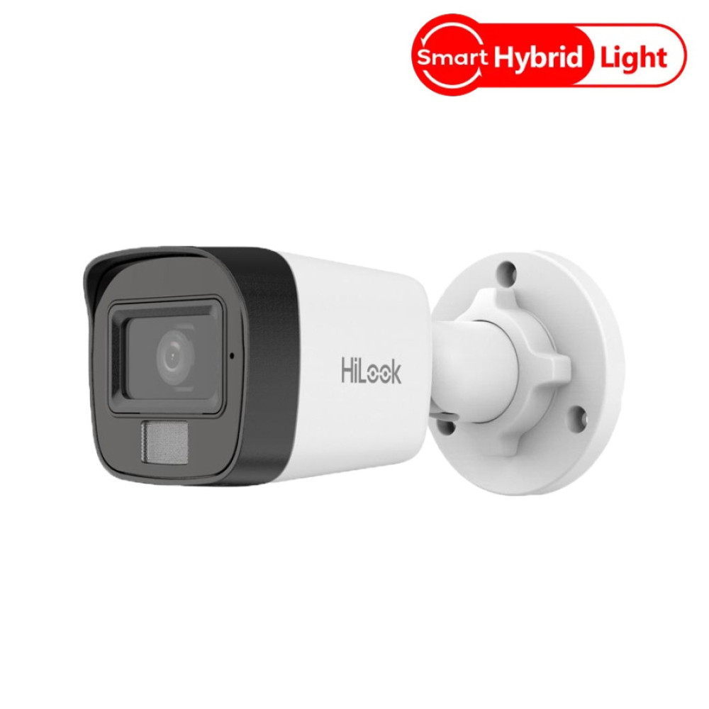 IP PoE Bullet Камера 2Mp, 2.8mm, Smart-Hybrid Light-30м. С Микрофон