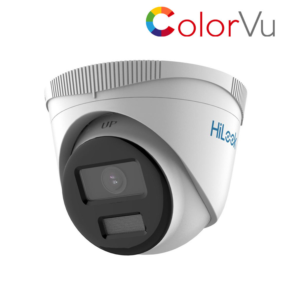 IP PoE Куполна Камера 4Mp, 2.8mm, ColorVu-30м.