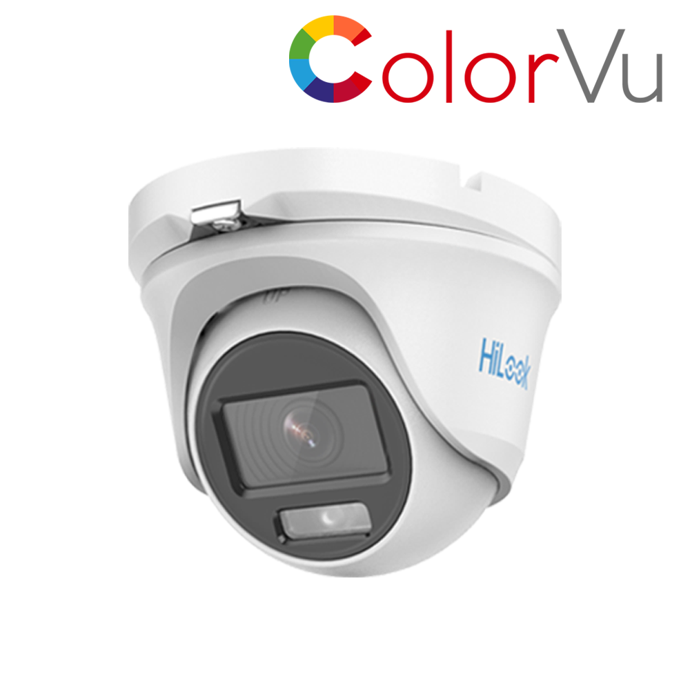 TURBO-HD Куполна Камера 2Mp, 2.8мм, 20м. ColorVu