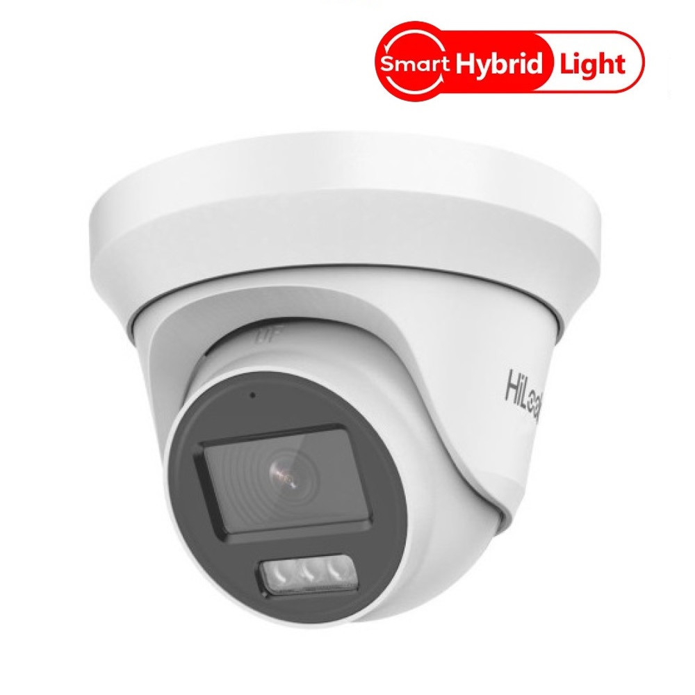 TURBO-HD Куполна Камера 5Mp, 2,8мм, Smart Hybrid Light-40м. AudioCoax