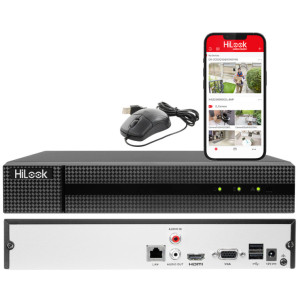 16 Канален NVR 8Mpx 2-HDD Мрежов Рекордер